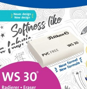 WS30 radír, fehér - Pelikan