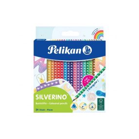 Pelikan Silverino színesceruza, 24 szín 