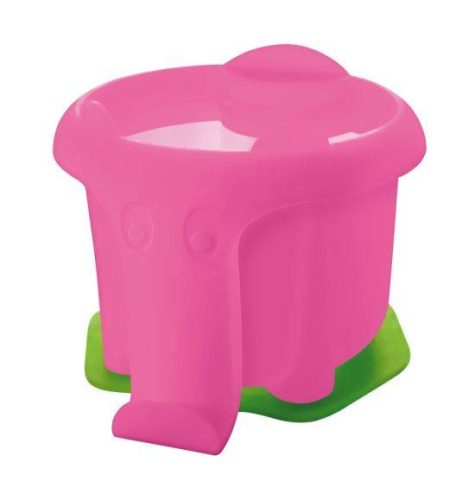 Ecsettál  óriás elefánt formával, pink (9x10 cm) -  Herlitz