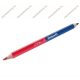 Postairon/Piros-kék ceruza, Vastag háromszögletű, 1 db - Pelikan
