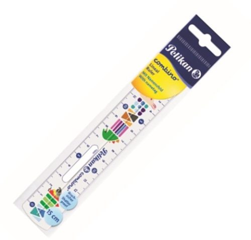 15 cm Pelikan Combino vonalzó  