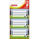 Focis iskolai etikett/füzetcimke, 9 db - Herlitz
