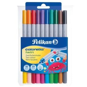   Colorella Twin C304-es dupla filctoll (20 szín 10 tollban) - Herlitz