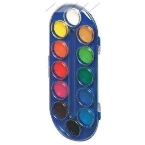 Vízfesték 12 szín, ovális - Herlitz