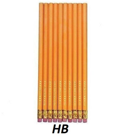 Herlitz  grafitceruza, HB radírvégű (10 db)