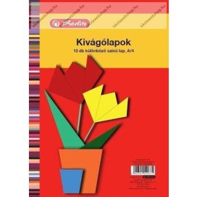 Színes  kivágólap A4 (10 ív) - Herlitz