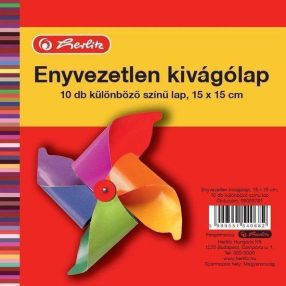 Kivágólap, 15x15 cm (10 ív) - Herlitz