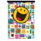 Smiley kockás füzet, színes, A4/87-32 - Herlitz (1 db)