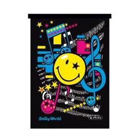 Smiley Music kockás füzet, A4/87-32 - Herlitz 