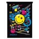 Smiley Music kockás füzet, A4/87-32 - Herlitz 
