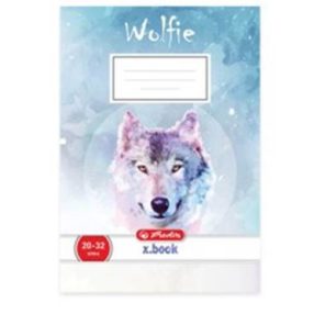   Állatos - Herlitz Animals 1. osztályos vonalas füzet, Farkas (A5/14-32)