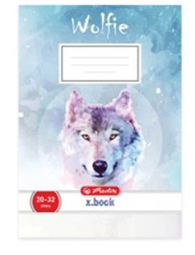 Állatos - Herlitz Animals 1. osztályos vonalas füzet, Farkas (A5/14-32)