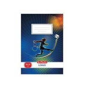 Sport - Herlitz Soccer/Focis kockás füzet, A5 - Herlitz