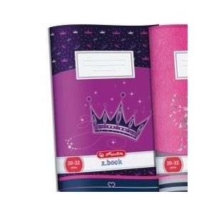   Hercegnős Herlitz Korona 1. osztályos vonalas füzet (A5/14-32)