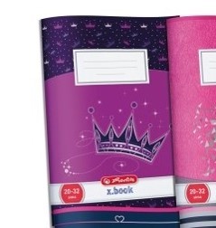 Herlitz 1. osztályos vonalas füzet, Crown/Korona, 1 db (A5/14-32)