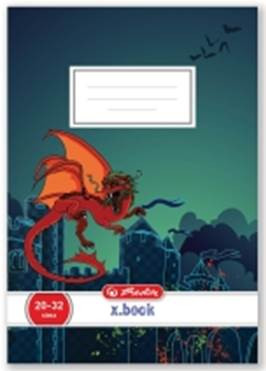 Állatos Herlitz Dragon/Sárkány 1. osztályos vonalas füzet (A5/14-32)