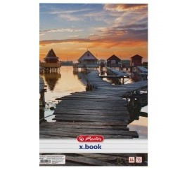 City - Herlitz Fertőd kockás füzet, A4/87-32 