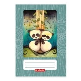   Állatos - Herlitz Erdőlakók Panda 1. osztályos vonalas füzet (A5/14-40)
