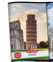 City - Herlitz Ferdetorony kockás füzet (A5/27-32)