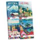 A4 Négyzethálós/Kockás spirálfüzet, Travel (1 db)