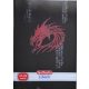 Állatos - Fishbone Dragon Deluxe füzet, A4/87-32, kockás - Herlitz