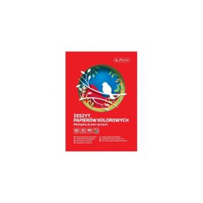 Színes kivágópapír, fényes,  A5 (10 ív)