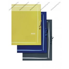 Szalagos rajzlaptartó mappa, Kék, A3 - Herlitz