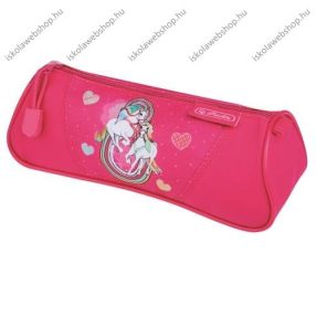 Herlitz háromszög tolltartó, Rainbow, üres