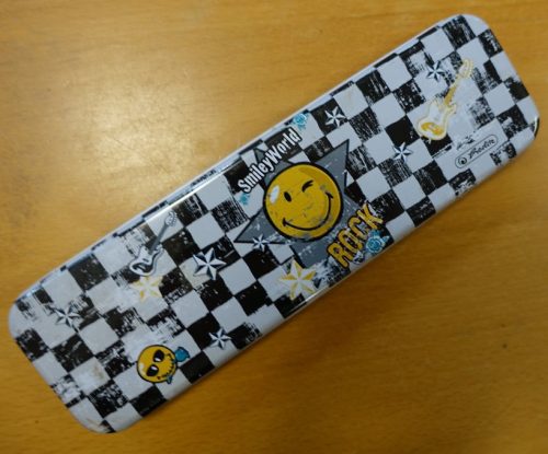 Herlitz Fém tolltartó, Smiley