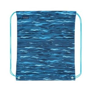 Sportzsák/tornazsák, Kék hullámos/Cápa