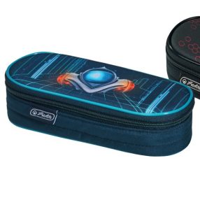 Herlitz ovális tolltartó, Space car