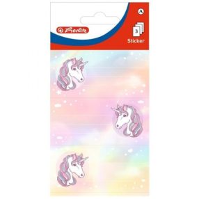 Unikorn iskolai etikett/füzetcimke, 9 db - Herlitz