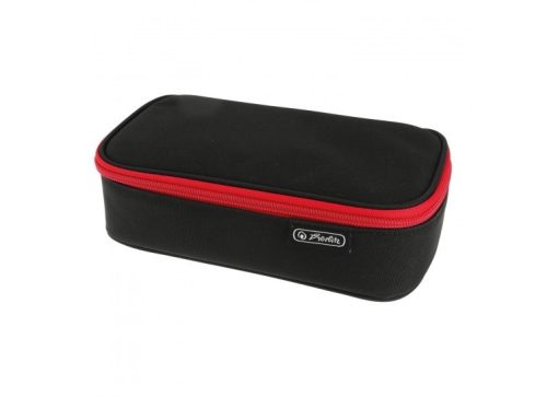 Herlitz BeatBox tolltartó, Black/red, üres