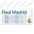 Real Madrid kétoldalas nagy órarend - Ars Una