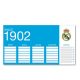 Real Madrid kétoldalas órarend  - Ars Una