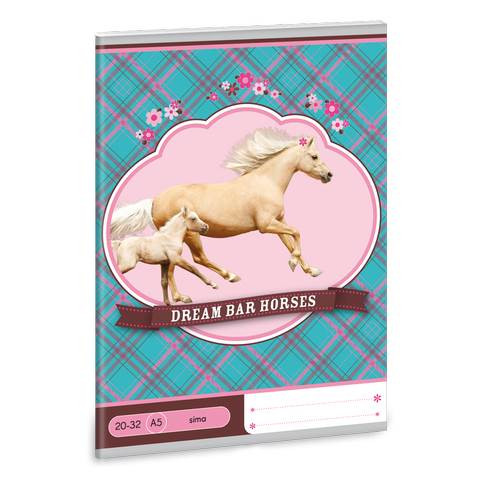 Lovas/Horse - Kiscsikós prémium kockás füzet, A4 - Ars Una 