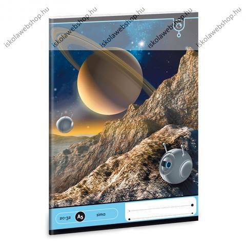 Space/Űrhajós sima füzet, A5 21-32 - Ars Una 