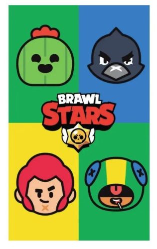BRAWL STARS törölköző, 30x50 cm