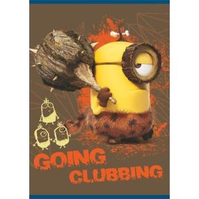   Minions Going Clubbing 1. osztályos vonalas füzet (A5/14-32)