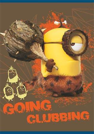 Minions Going Clubbing 1. osztályos vonalas füzet (A5/14-32)