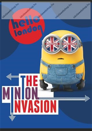 Minions Kék kockás füzet, A5/27-32