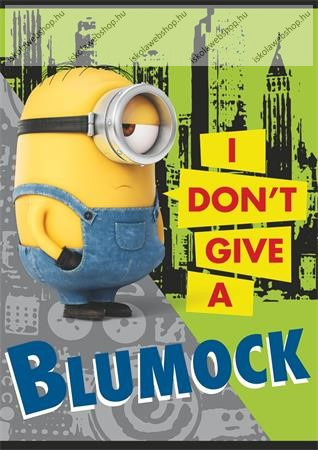 Minions Zöld kockás füzet, A5/27-32