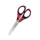 MAPED "Essentials Soft" olló, 13 cm, Fekete-Piros