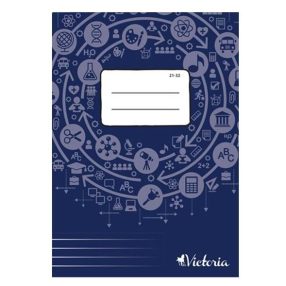 VICTORIA Circle felsős vonalas füzet, A5, 21-32
