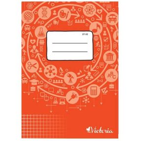 VICTORIA Circle kockás füzet A5, 27-32