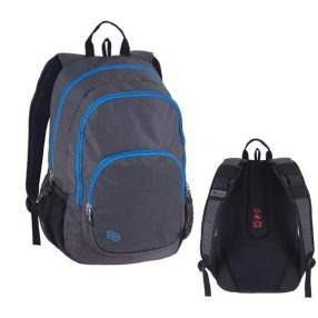   PULSE Fusion szürke-kék hátizsák, Laptop/Notebook tartóval (121005)