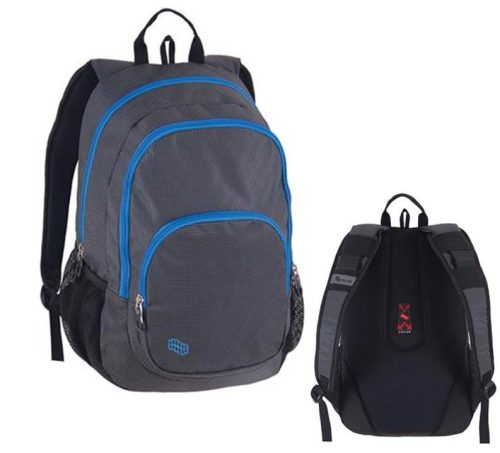PULSE Fusion szürke-kék hátizsák, Laptop/Notebook tartóval (121005)