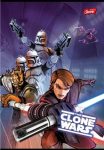   Star Wars/Clone Wars 2. osztályos vonalas füzet (vegyes minta), A5/16-32 - Unipap