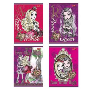   Hercegnős Ever After High 1. osztályos vonalas füzet, A5/14-32 (1 db)