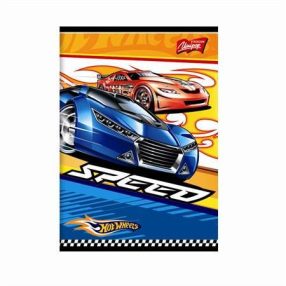   Hot wheels 3. osztályos vonalas füzet (vegyes minta), A5/12-32 - Unipap